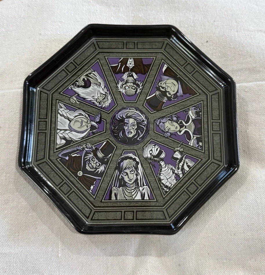 Disney's Haunted Mansion Ceramic Trinket Tray Dish- Madame Leota, Ghosts - NWT Disney's Haunted Mansion Ceramic Trinket Tray Dish- Madame Leota, Ghosts - NWT