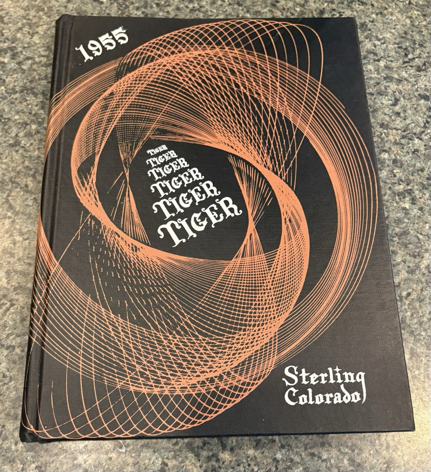 Vintage Sterling CO High School Yearbook Annual 1955 The Tiger
