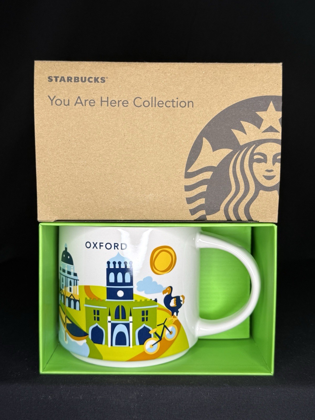 Starbucks Oxford You Are Here Series Collection 14oz Coffee Tea Mug Cup YAH Starbucks Oxford You Are Here Series Collection 14oz Coffee Tea Mug Cup YAH
