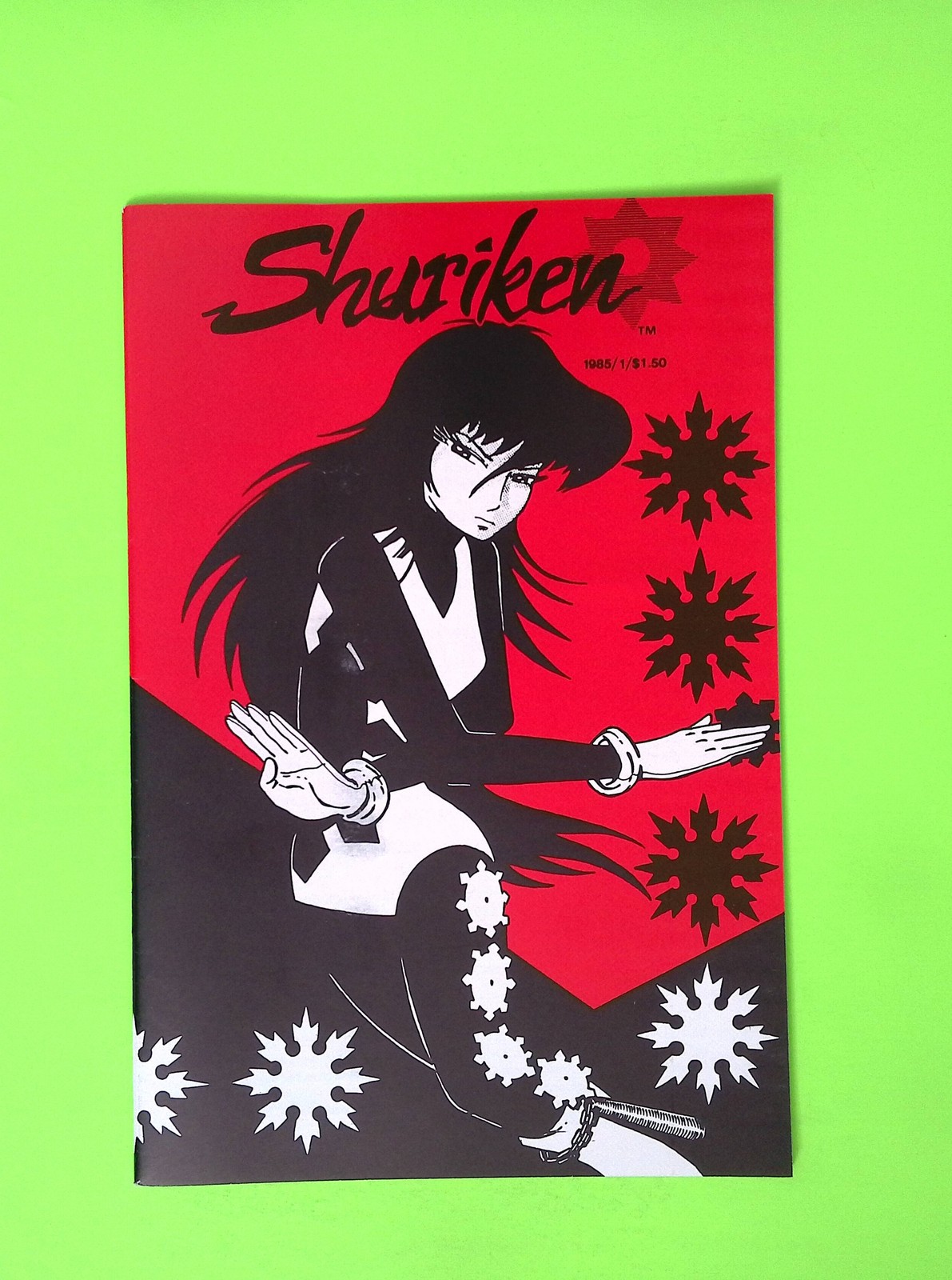 Shuriken #1 Vol. 1 1984 Victory Productions High Grade Comic Book B9-75