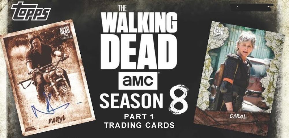 2018 Topps Walking Dead Season 8 Part One Insert Cards Pick From List