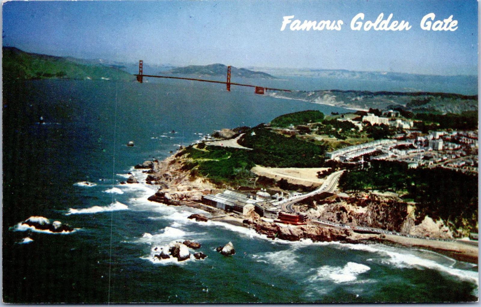 San Francisco, California - Golden Gate Bridge Postcard San Francisco, California - Golden Gate Bridge Postcard