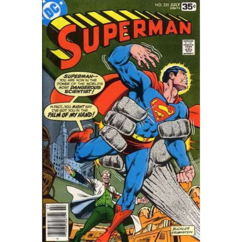 Superman (1939 series) #325 in Fine + condition. DC comics [e\'