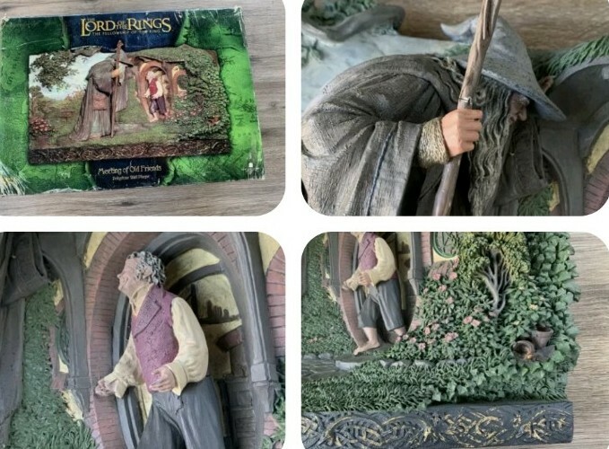 Sideshow Weta Lord Of The Rings Meeting Of Old Friends Wall Plaque LOTR LTD 3000 Sideshow Weta Lord Of The Rings Meeting Of Old Friends Wall Plaque LOTR LTD 3000