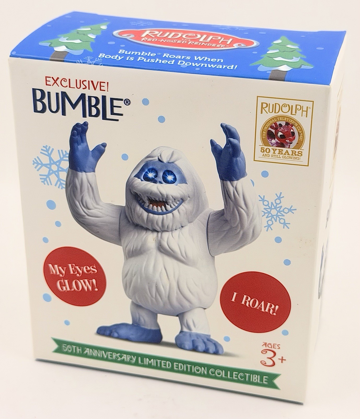 Rudolph The Red Nosed Reindeer Bumble Exclusive Collectible Glows & Roars Rudolph The Red Nosed Reindeer Bumble Exclusive Collectible Glows & Roars