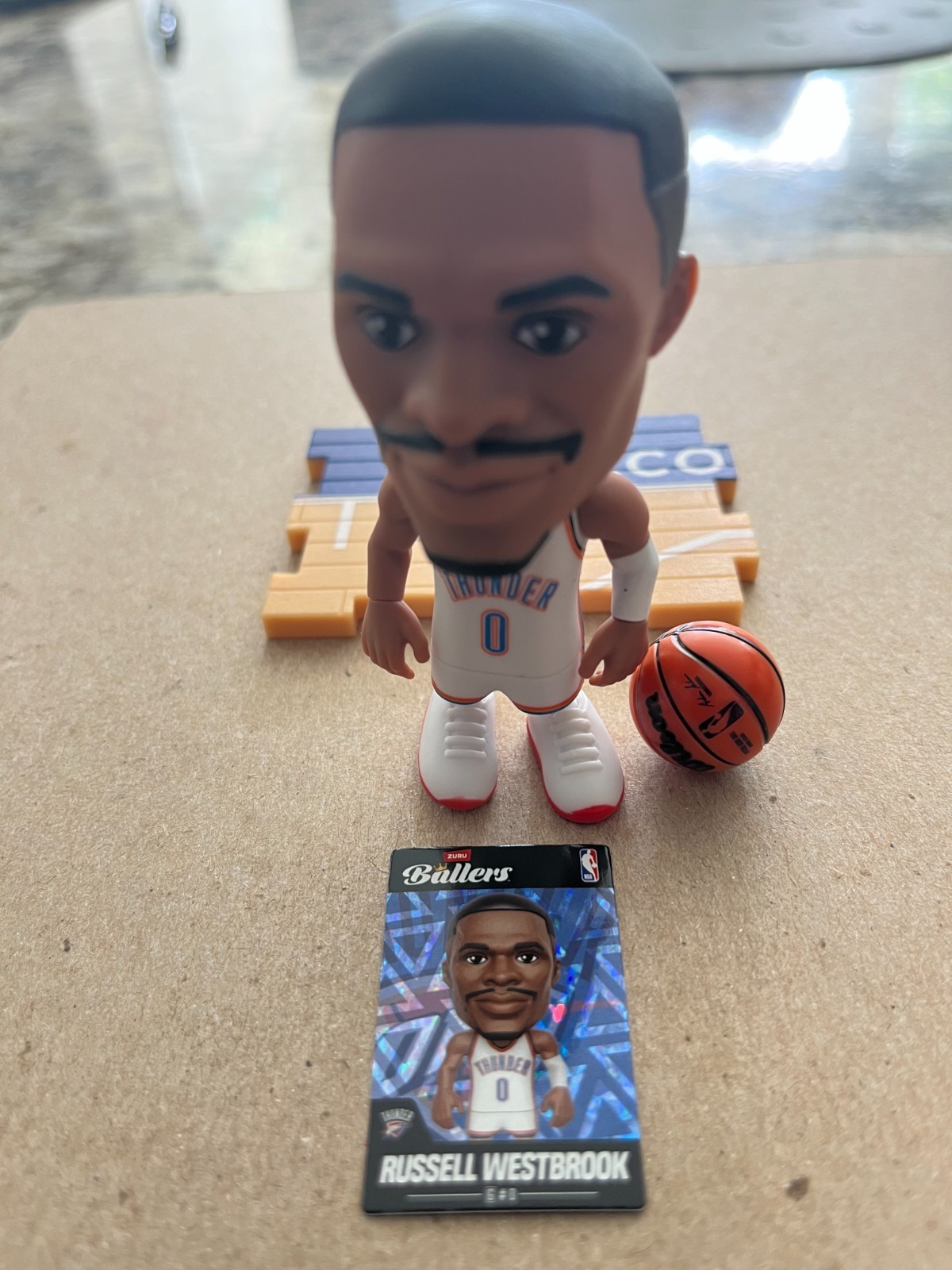 Zuru NBA Ballers Series # 3 Russell Westbrook Oklahoma City Thunder #0 BLOWOUT Zuru NBA Ballers Series # 3 Russell Westbrook Oklahoma City Thunder #0 BLOWOUT