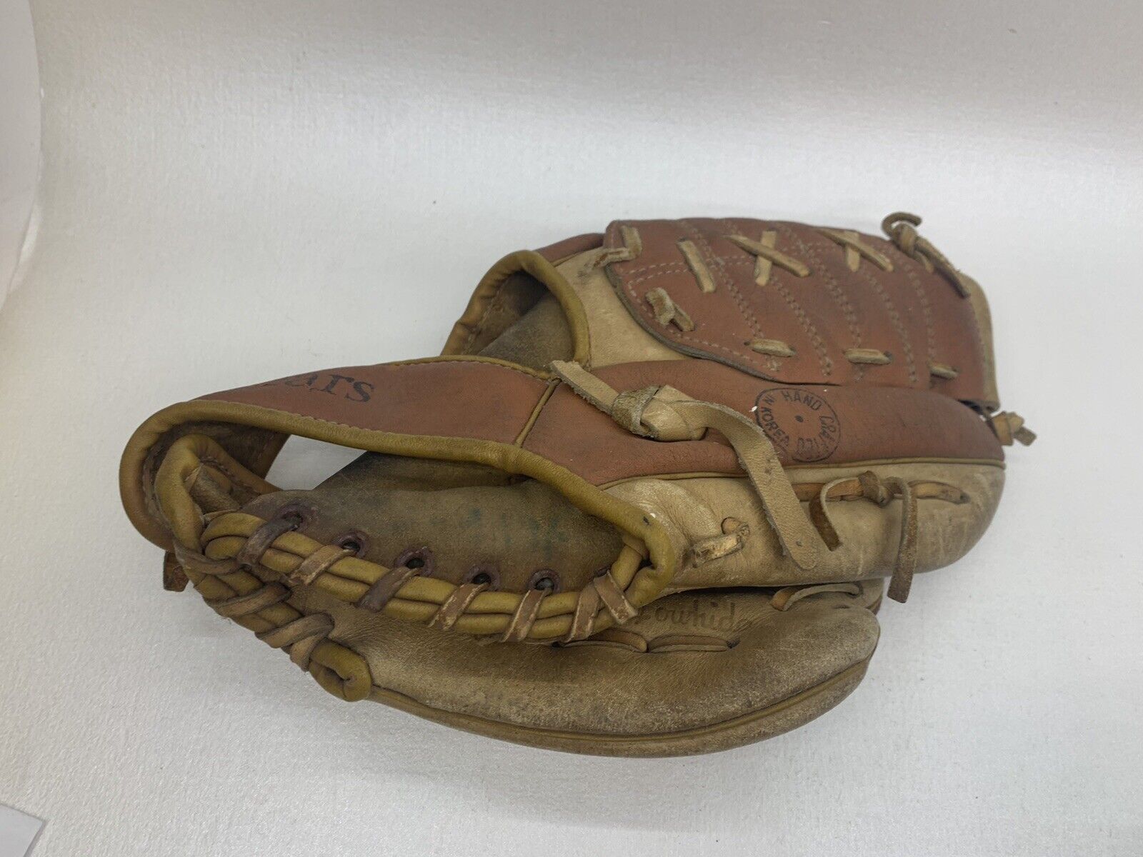 Vintage Sears #16152 Kids Baseball Glove Made in Korea RH Throw
