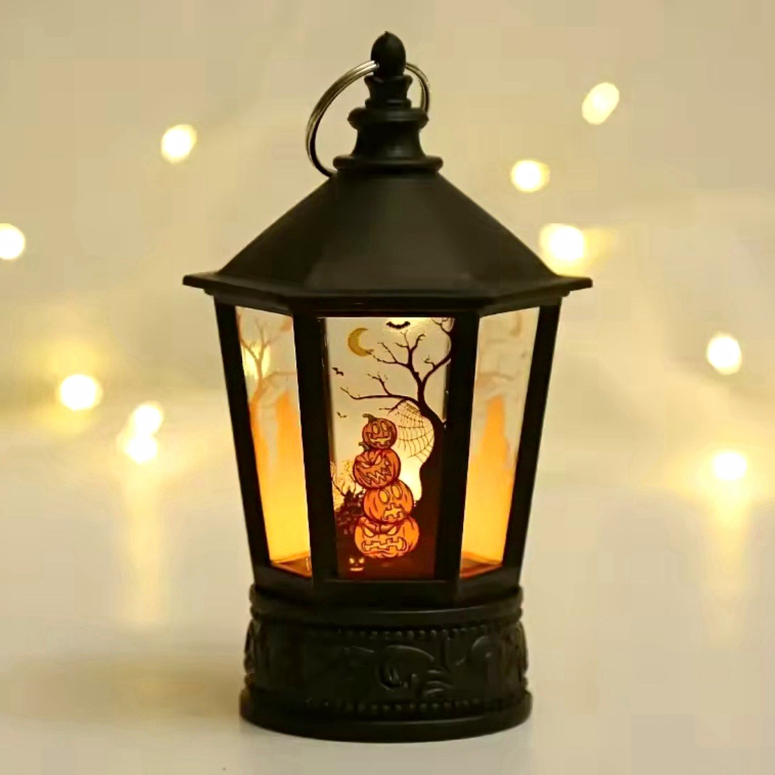 Halloween Light Up Pumpkin Lantern