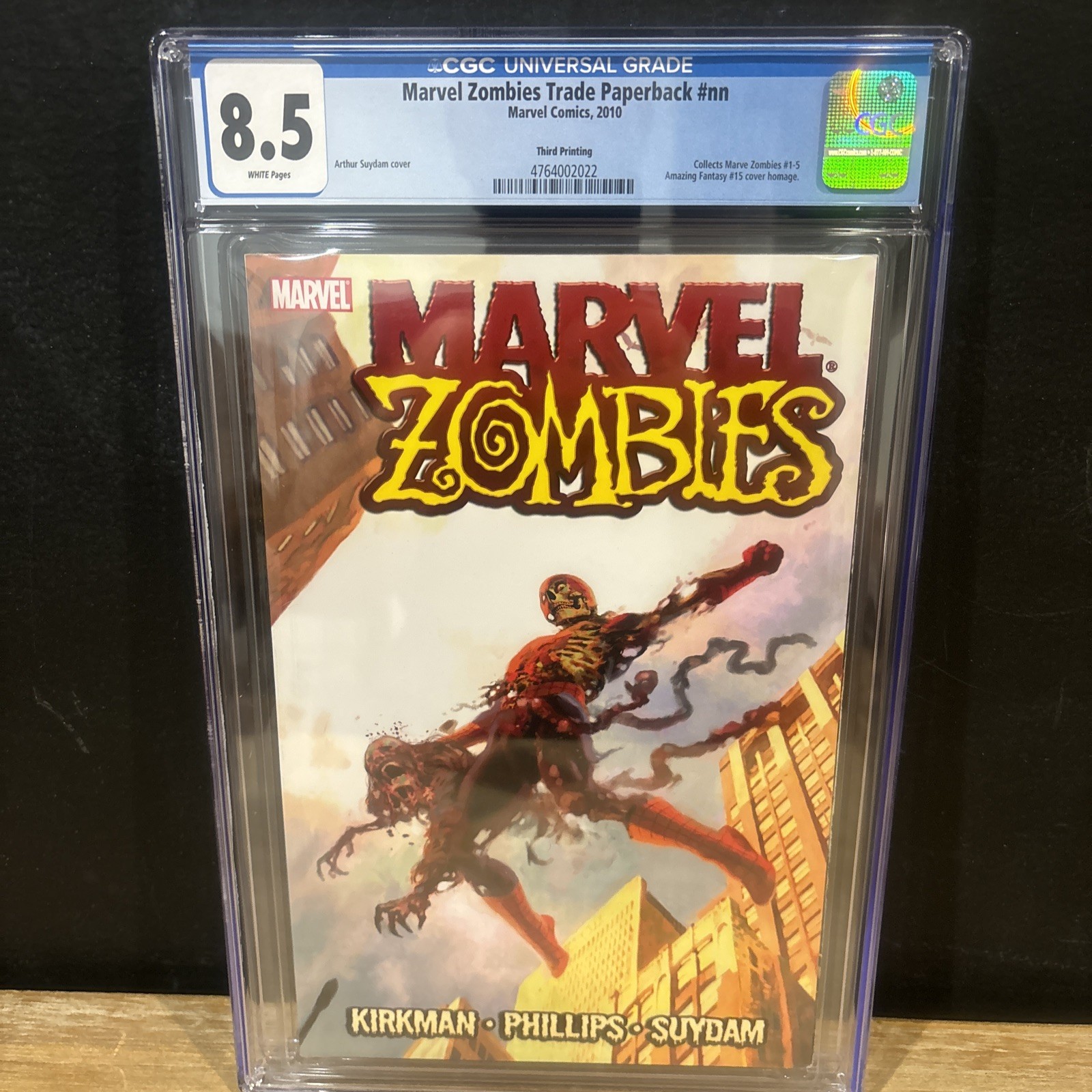 Marvel Zombies #1 CGC8.5 2006 Marvel Zombies #1 CGC8.5 2006