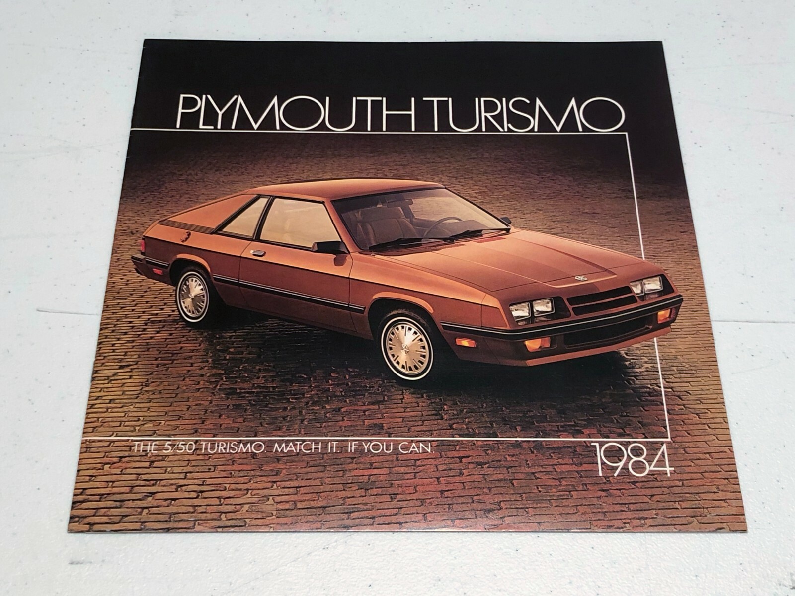 1984 PLYMOUTH TURISMO SALES BROCHURE CATALOG IN EXCELLENT CONDITION 1984 PLYMOUTH TURISMO SALES BROCHURE CATALOG IN EXCELLENT CONDITION