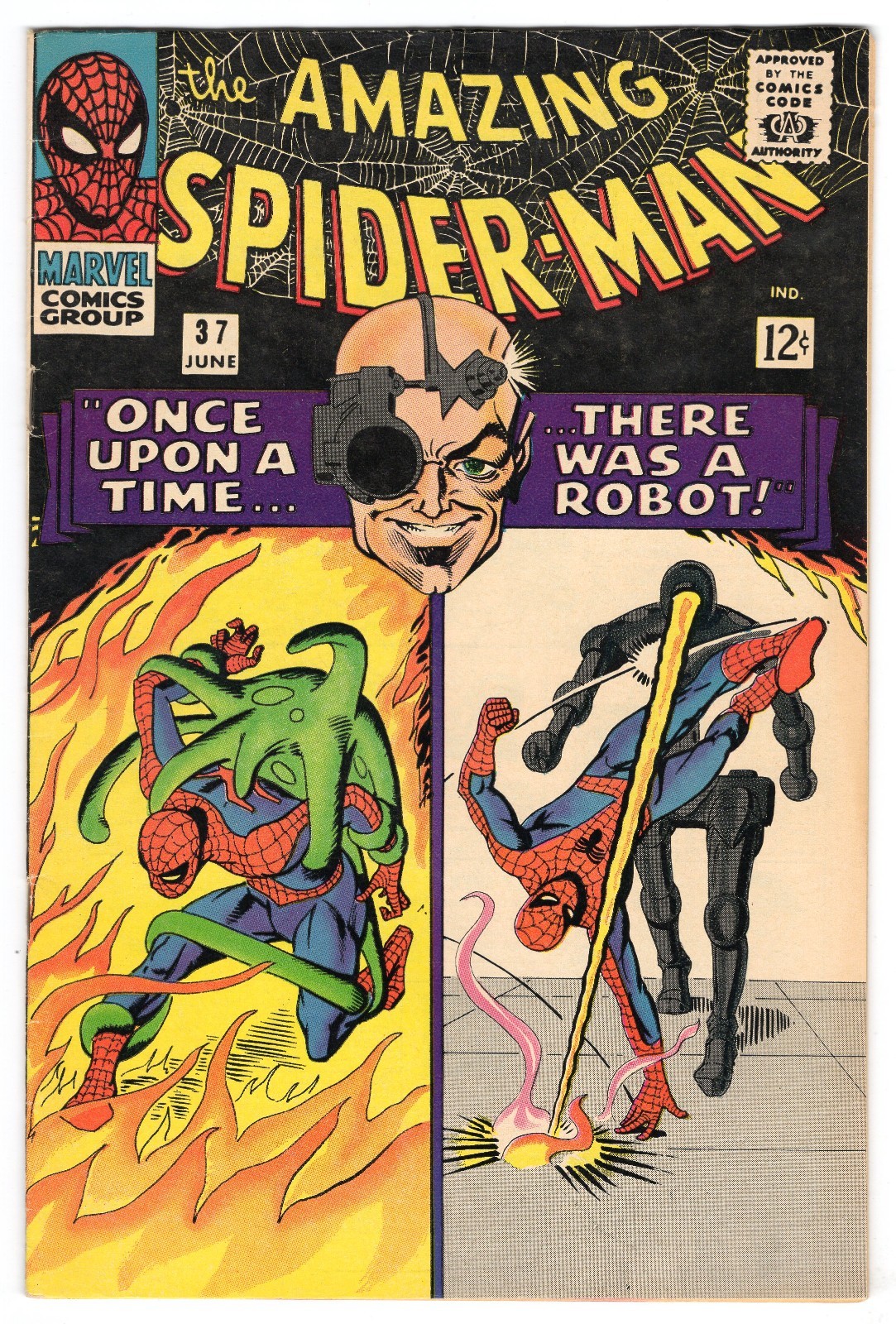 Amazing Spider-Man 37 1966 Marvel Comics VG/F 5.0 Intro Norman Osborn Gwen Stacy
