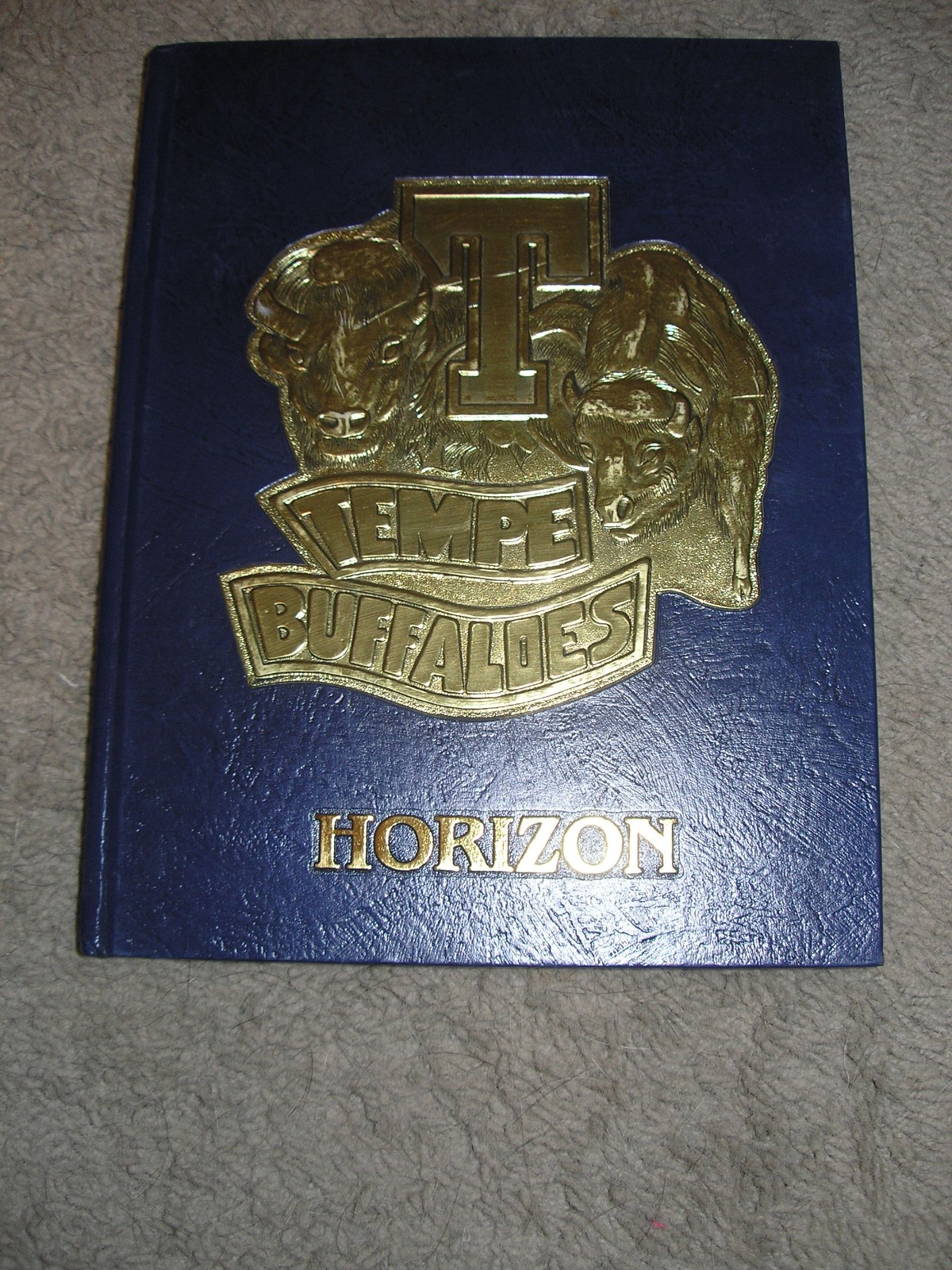1990 Tempe High School Annual Yearbook Horizon Tempe Arizona Buffaloes Unsigned