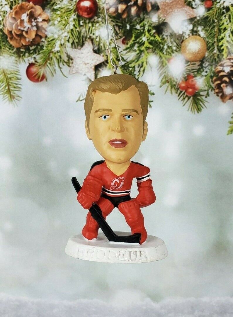 NEW JERSEY DEVILS Martin Brodeur NHL Sports Figure Christmas Ornament 