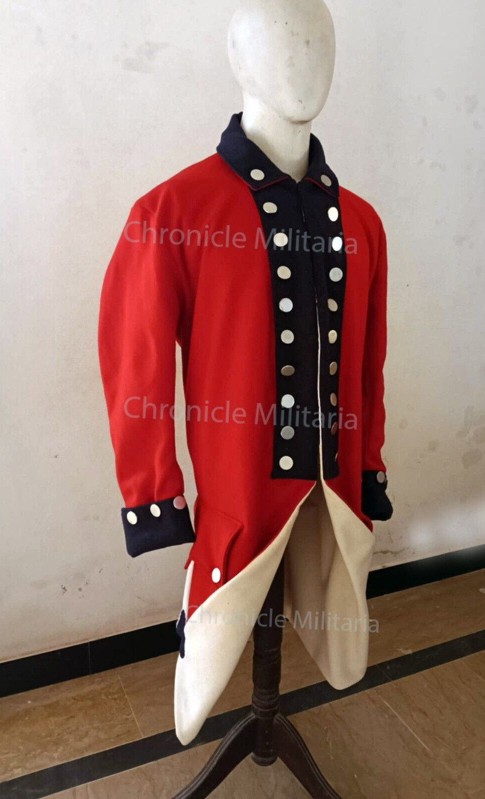 Revolutionary war fife and drum red coat ,18th century coat Revolutionary war fife and drum red coat ,18th century coat