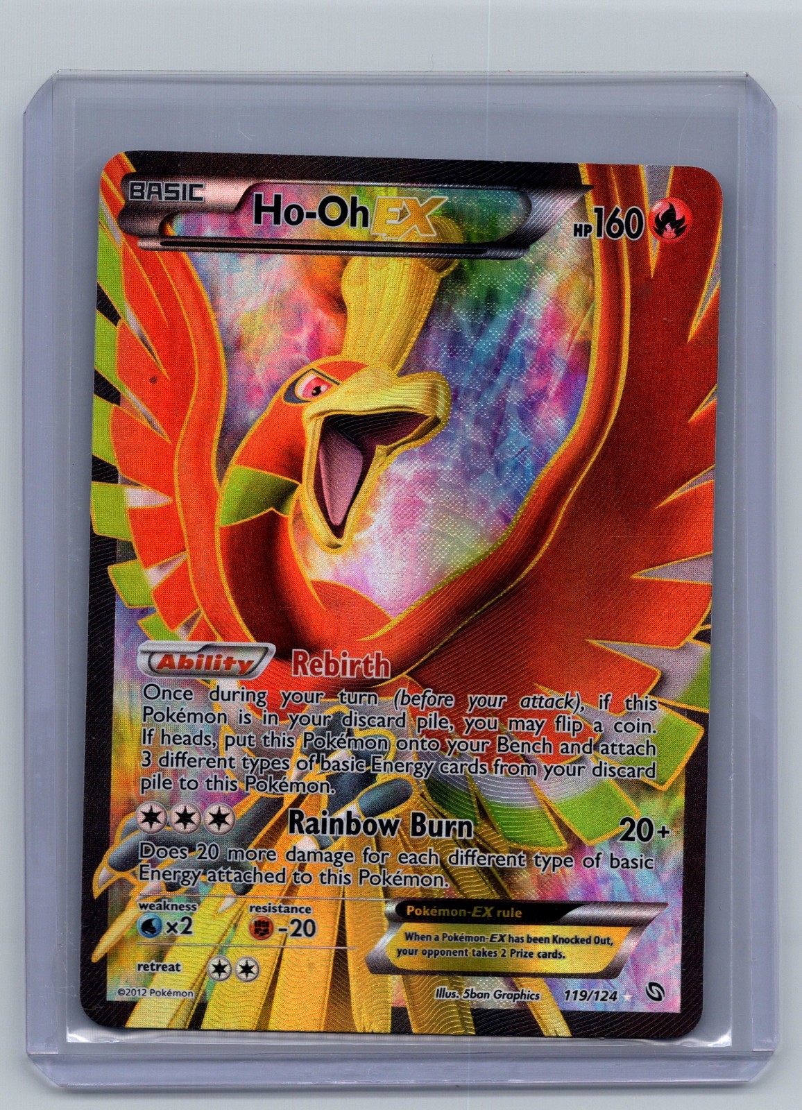 (NM) Ho-Oh EX 119/124 - Pokemon Dragons Exalted (NM) Ho-Oh EX 119/124 - Pokemon Dragons Exalted