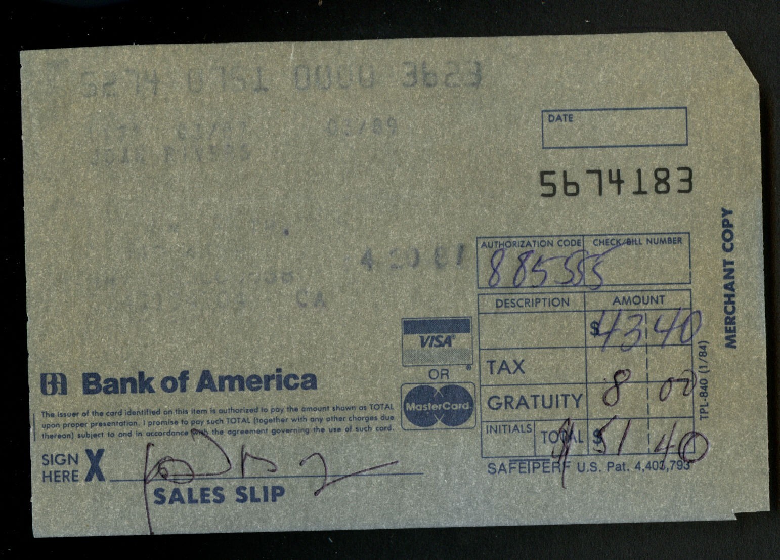 Joan Rivers signed autograph Credit Card Receipt Le Dome Restaurant in Hollywood Joan Rivers signed autograph Credit Card Receipt Le Dome Restaurant in Hollywood