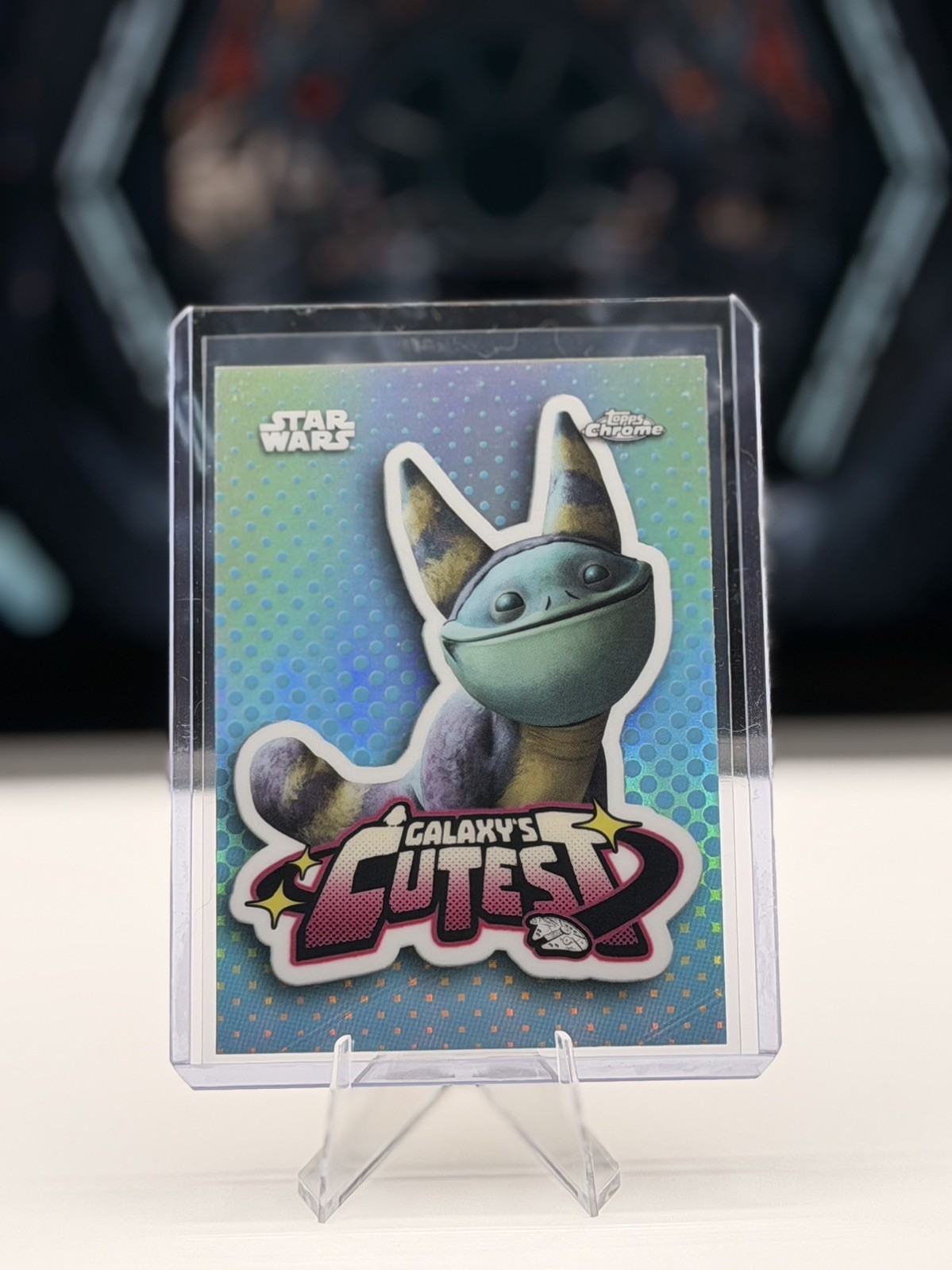 Topps 2024 Star Wars Trading Card #QT-14 Galaxy's Cutest Insert Tooka Cat Topps 2024 Star Wars Trading Card #QT-14 Galaxy's Cutest Insert Tooka Cat