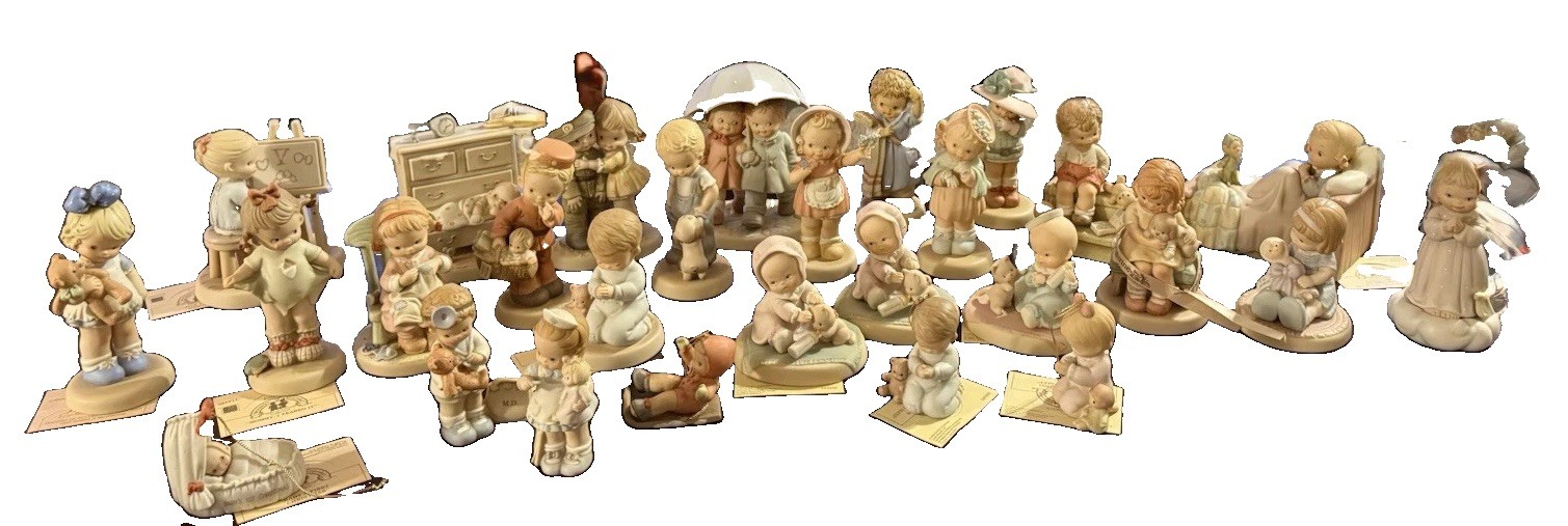Enesco Memories of Yesterdays Figurines  Lot of 28 pcs. More pics on request
