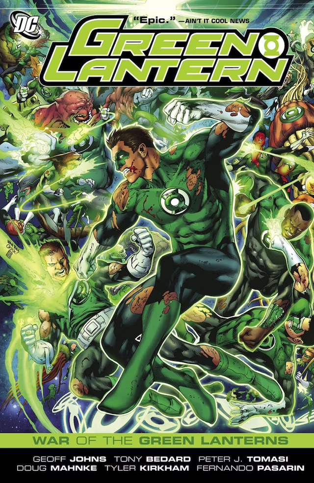 Green Lantern War Of The Green Lanterns HC by Geoff Johns: HARDCOVER