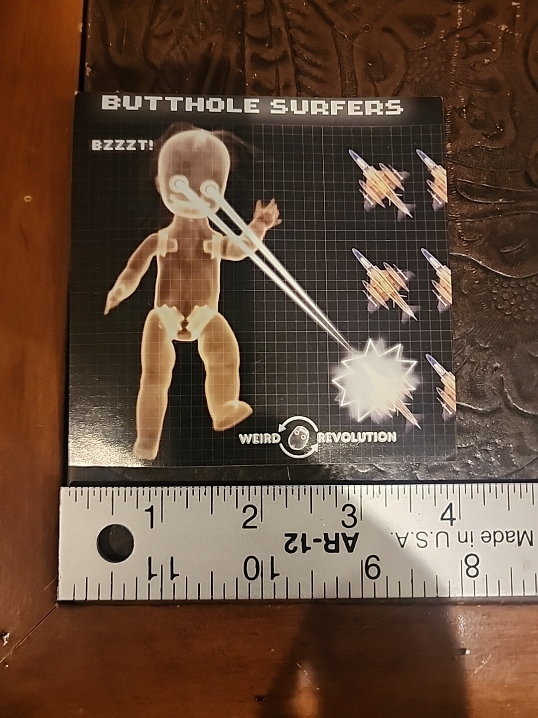 Butthole Surfers Weird Revolution Album Relese promo STICKER Record Store Only Butthole Surfers Weird Revolution Album Relese promo STICKER Record Store Only