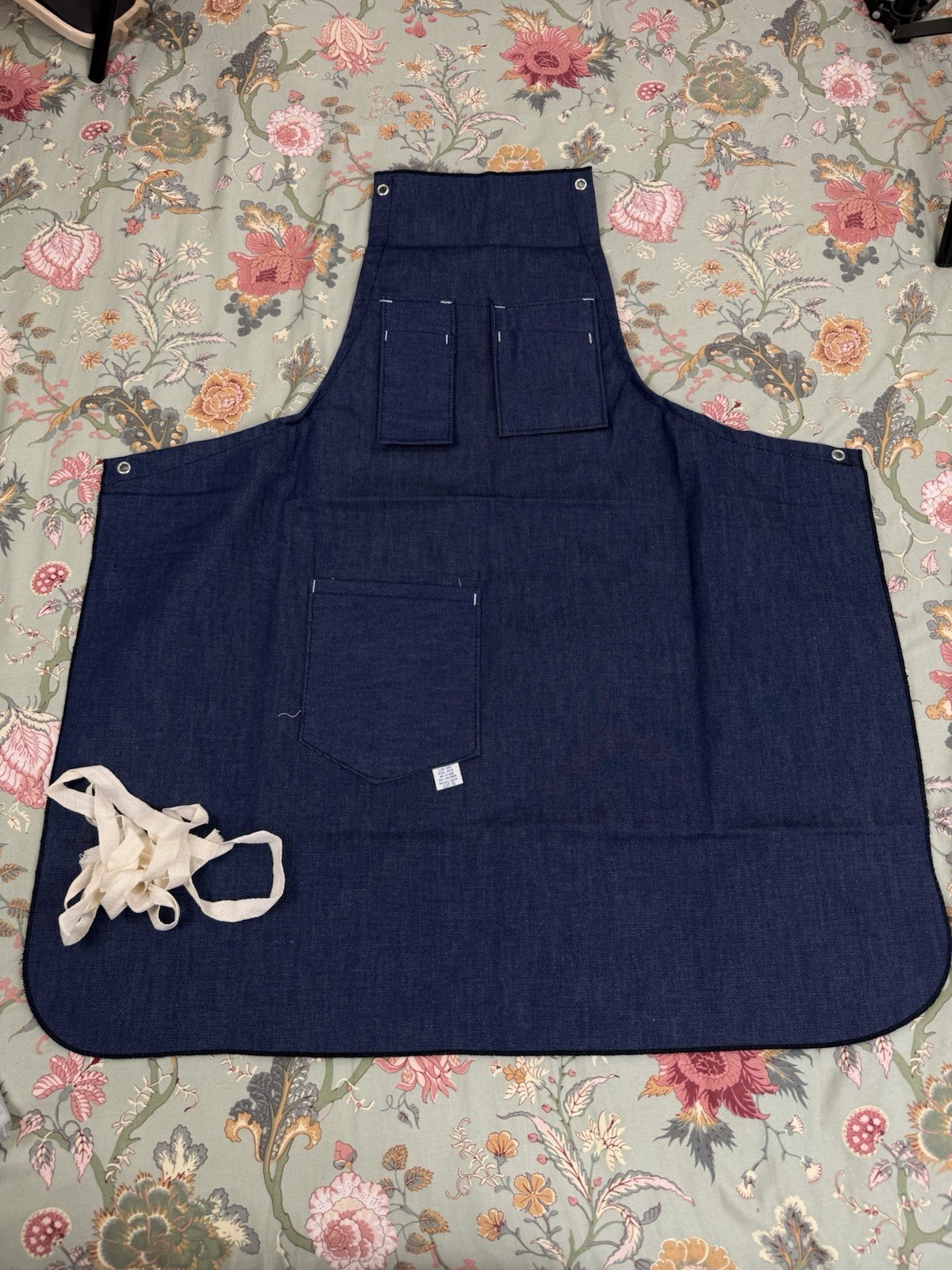 Vintage Big Mac Sanforized Blue Industrial Apron JC Penneys Work Wear Deadstock Vintage Big Mac Sanforized Blue Industrial Apron JC Penneys Work Wear Deadstock