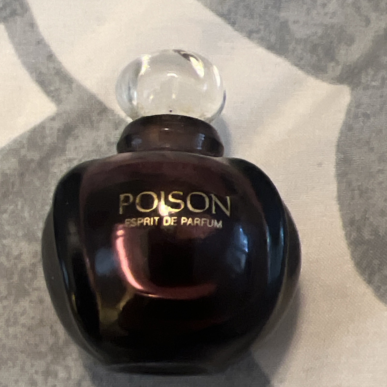 Christian Dior Poison Esprit de Parfum 5ml 0.17fl oz Vintage Perfume Mini 70% Christian Dior Poison Esprit de Parfum 5ml 0.17fl oz Vintage Perfume Mini 70%