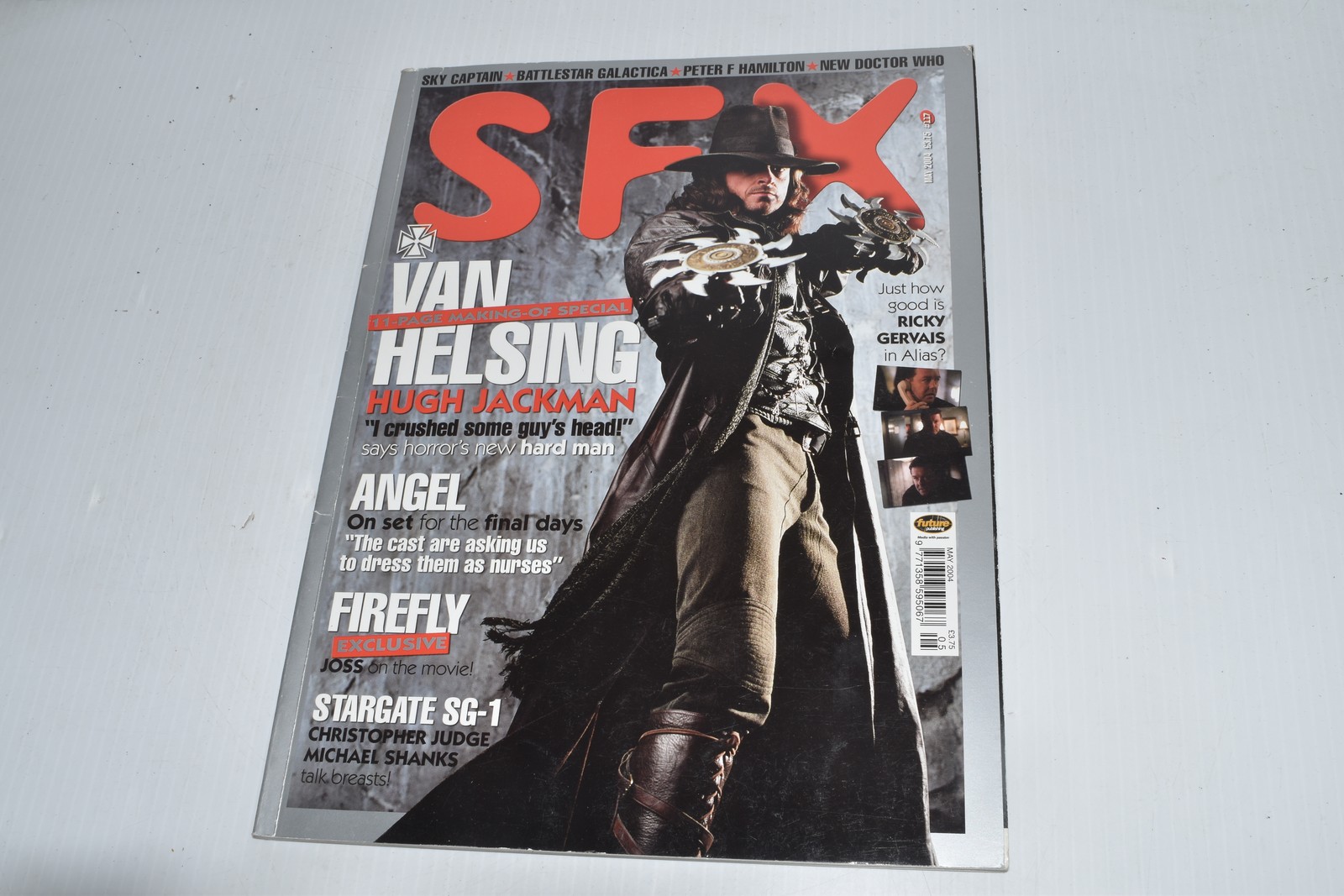 SFX MAGAZINE #117 MAY 2004-  VAN HELSING- HUGH JACKMAN- ANGEL\'S FINAL  (RPB1266)