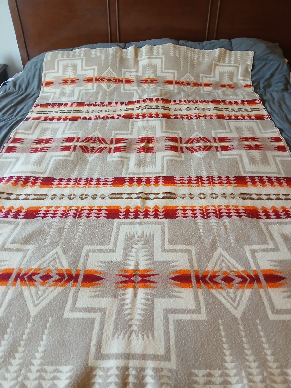Antique 20s 30s Pendleton Beaver State Harding Blanket 48x72 Antique 20s 30s Pendleton Beaver State Harding Blanket 48x72