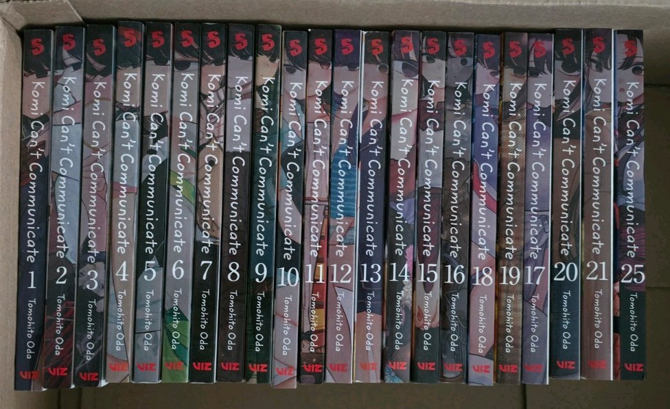 VIZ Komi Can't Communicate Manga Set Vol 1-21 Tomohito Oda English SC VIZ Komi Can't Communicate Manga Set Vol 1-21 Tomohito Oda English SC
