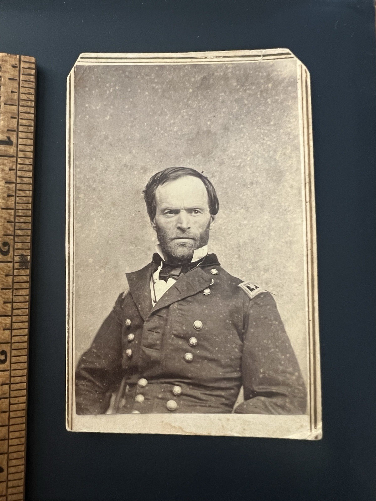 General William Sherman - Carte De Viste - stamped OCT 4, 1864 during Civil War General William Sherman - Carte De Viste - stamped OCT 4, 1864 during Civil War