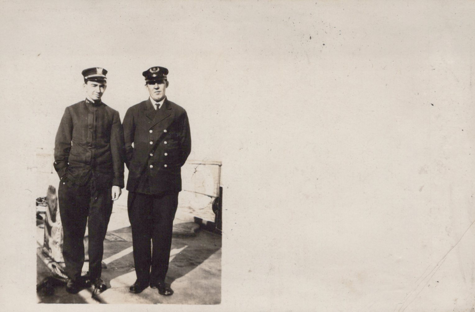 WW1 AEF Battle of Veracruz Officers 1914 - RPPC Photo Postcard