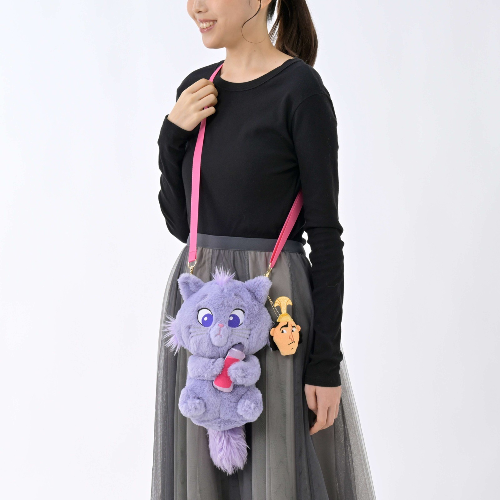 Japan Tokyo Disney Store Yzma Kitty Kronk Multi-Pochette Emperor's New Groove