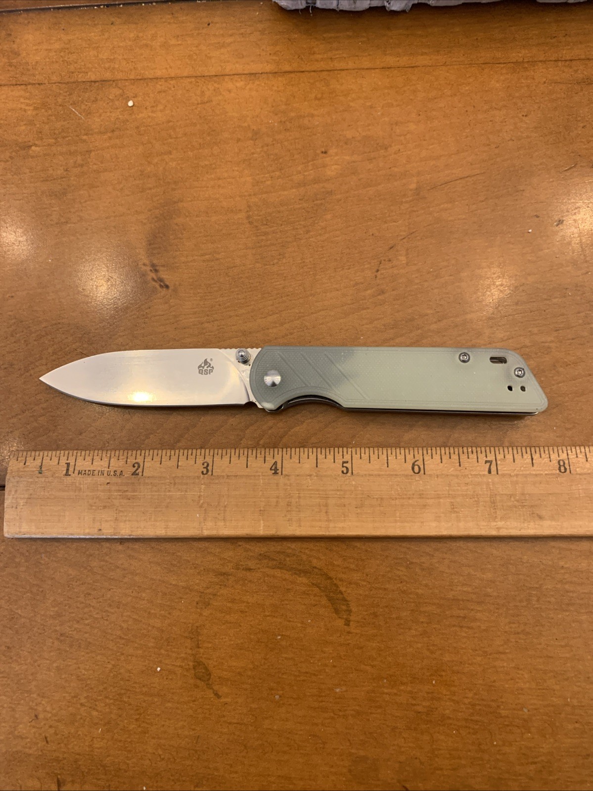 QSP Parrot V2 Natural G10 D2 Steel QSP Parrot V2 Natural G10 D2 Steel