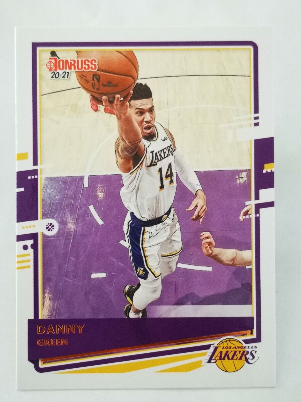 2020-21 Panini Donruss N13 NBA Trading Card #139 Los Angeles Lakers Danny Green