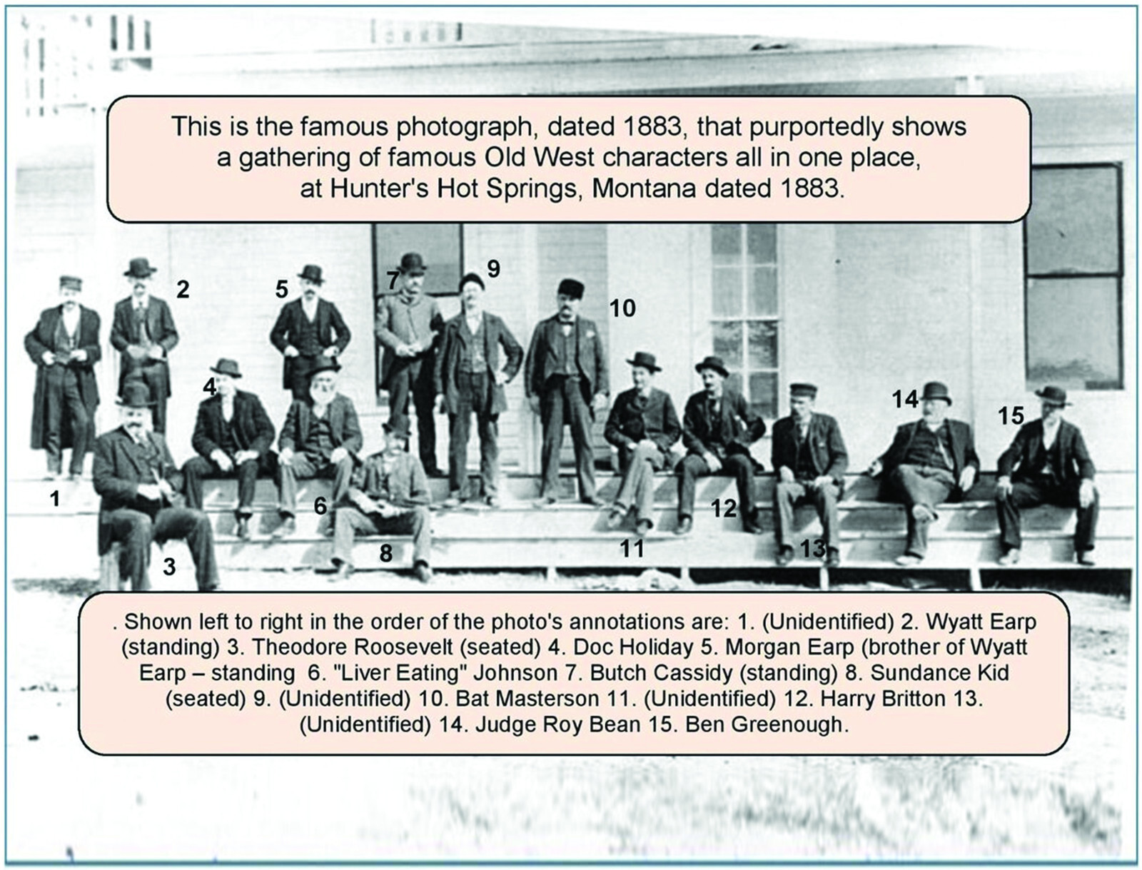 WYATT EARP DOC HOLLIDAY BUTCH SUNDANCE KID 1883 THE GATHERING PHOTO 8X10 POSTER WYATT EARP DOC HOLLIDAY BUTCH SUNDANCE KID 1883 THE GATHERING PHOTO 8X10 POSTER