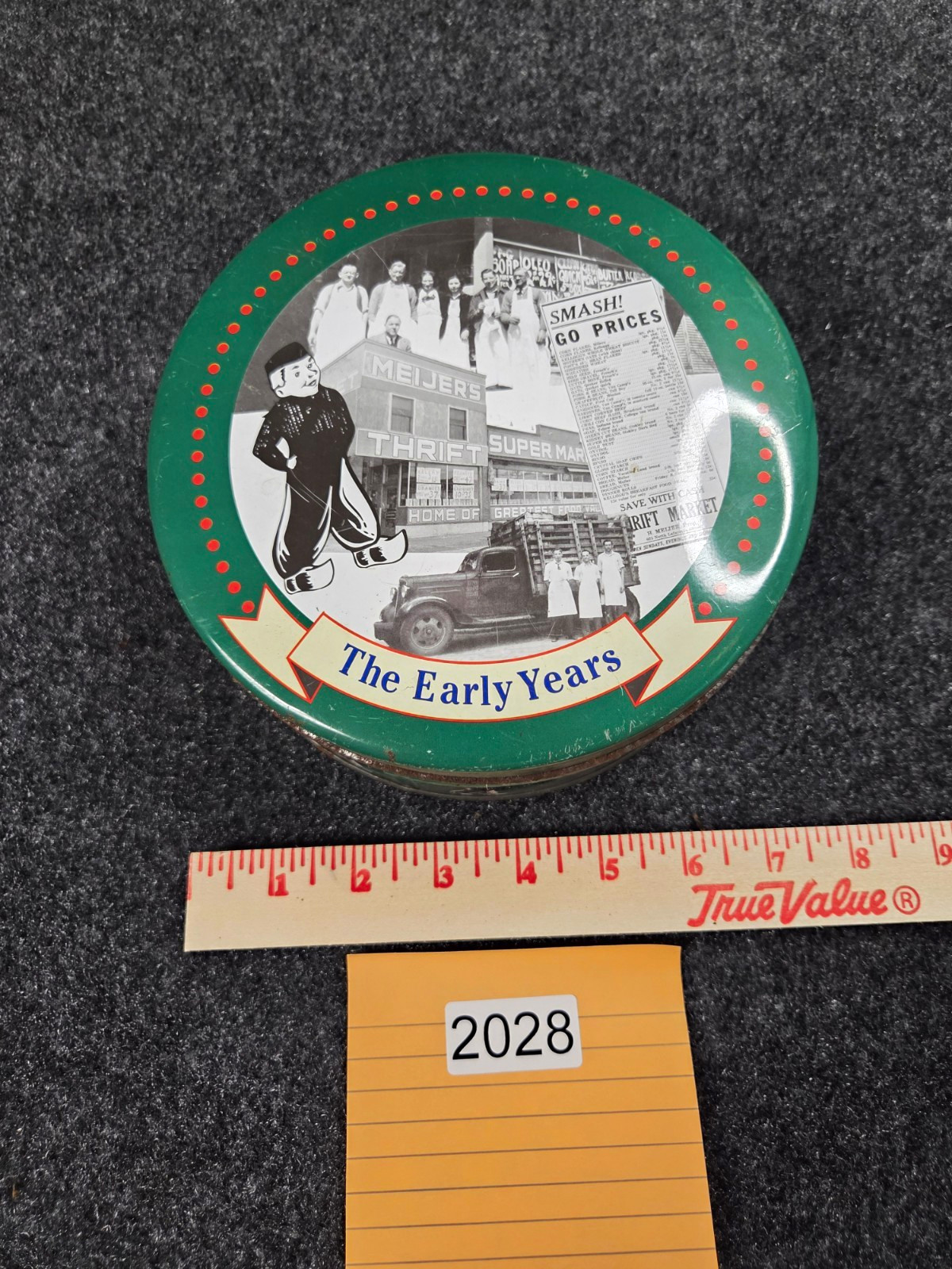 Vintage Meijer The Early Years Collectible Tin Michigan Thrifty Acres