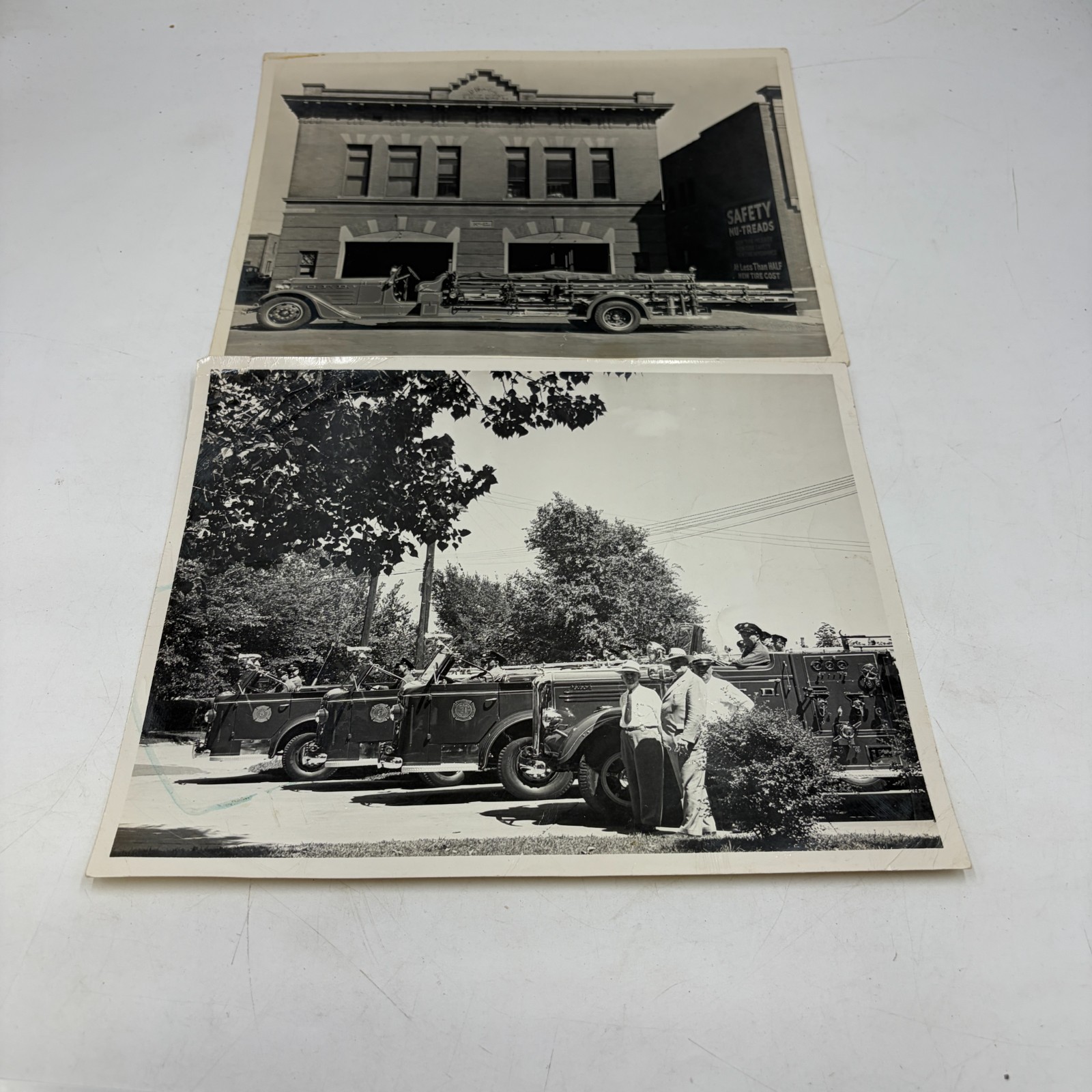 c.1930s Fire Department Trucks Lot of 2 Original Photos Lucas Omaha Nebraska c.1930s Fire Department Trucks Lot of 2 Original Photos Lucas Omaha Nebraska