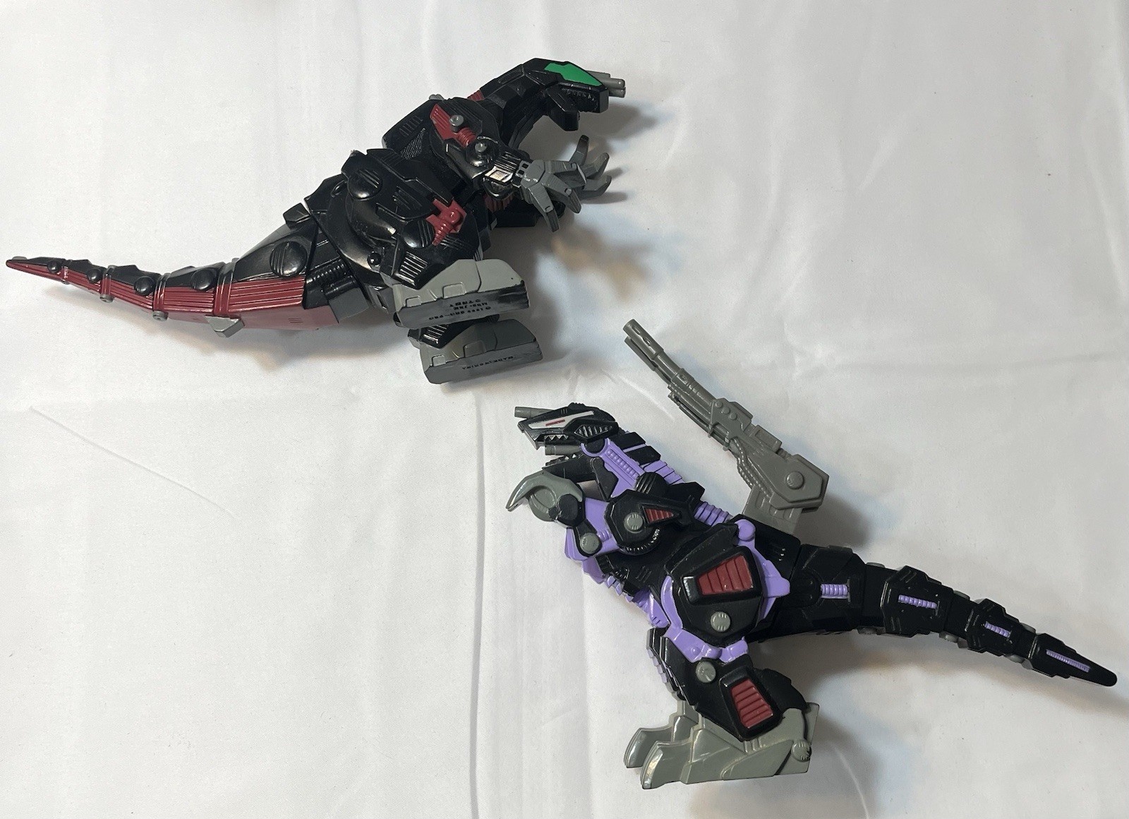 Vintage ZOIDS Geno Death Saurer TOMY Soft Vinyl Sofubi Figure Lot