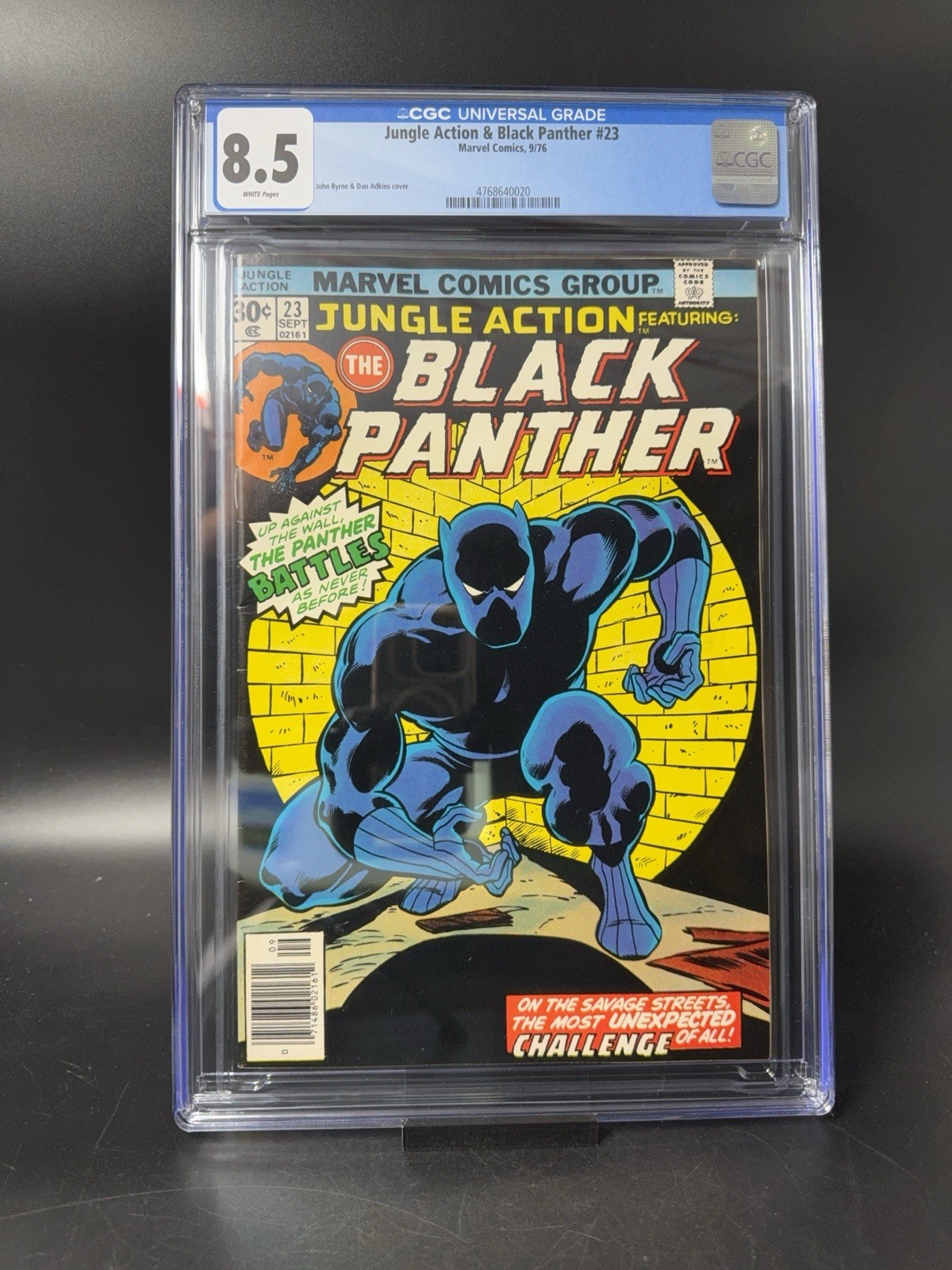 JUNGLE ACTION 23 CGC 8.5 Iconic BLACK PANTHER Cover 💎 MCU T’Challa 🔑 KEY JUNGLE ACTION 23 CGC 8.5 Iconic BLACK PANTHER Cover 💎 MCU T’Challa 🔑 KEY