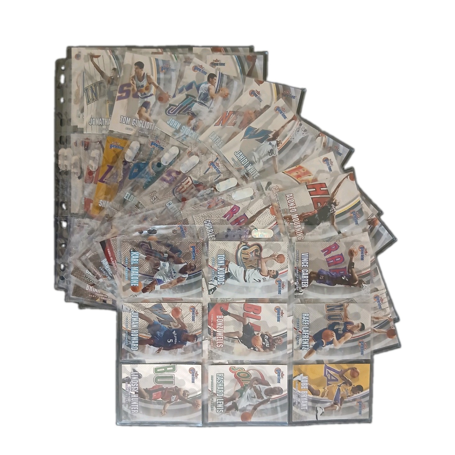 2000-01 FLEER GAME TIME Basketball Skybox FULL SET 90 Card Kobe Carter O'neal 2000-01 FLEER GAME TIME Basketball Skybox FULL SET 90 Card Kobe Carter O'neal