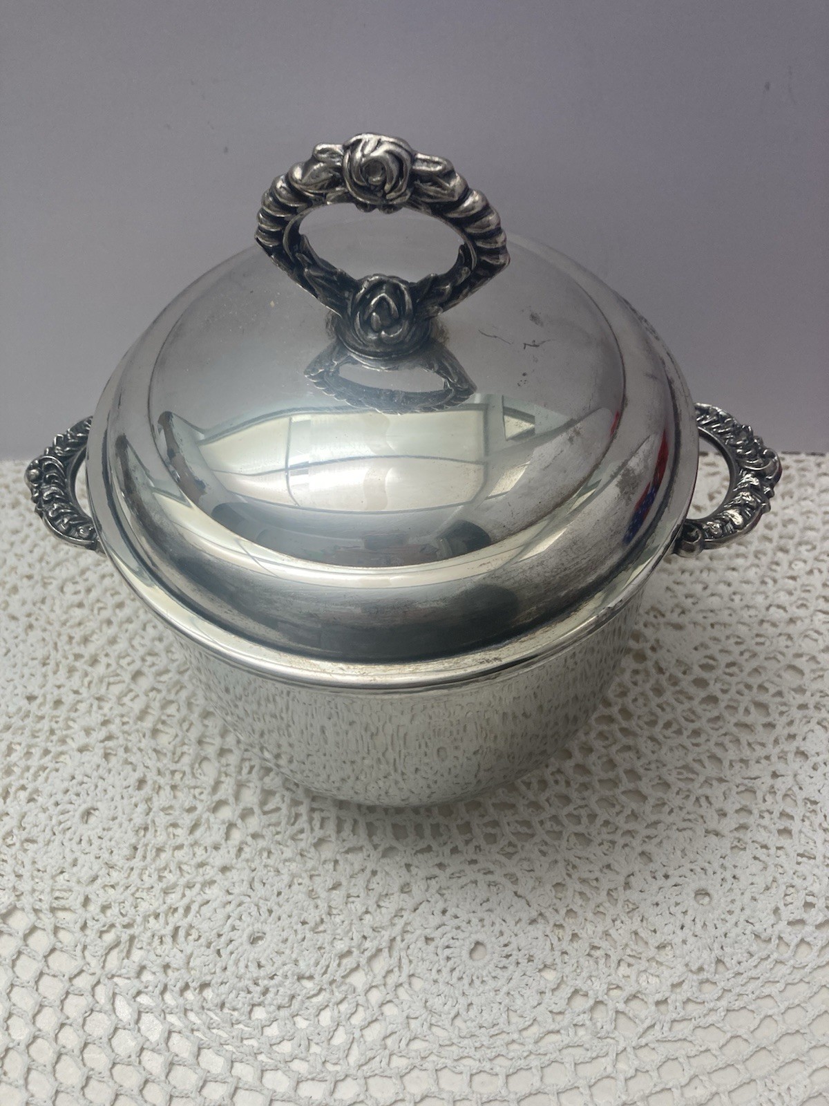 Vtg EALES 1779 Silverplate Ice Bucket Vtg EALES 1779 Silverplate Ice Bucket