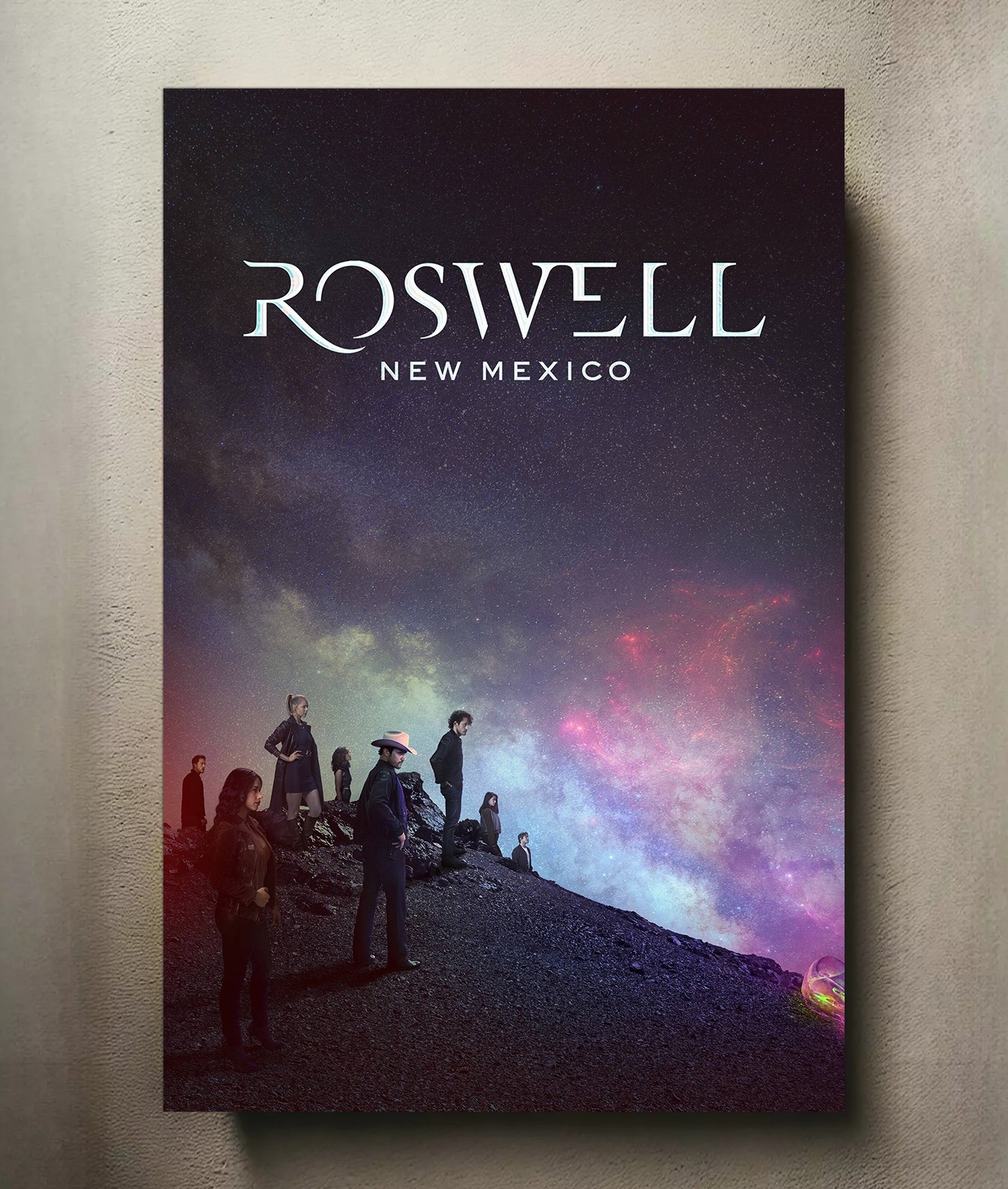 Roswell, New Mexico 8x12 Metal TV Show Poster Sign