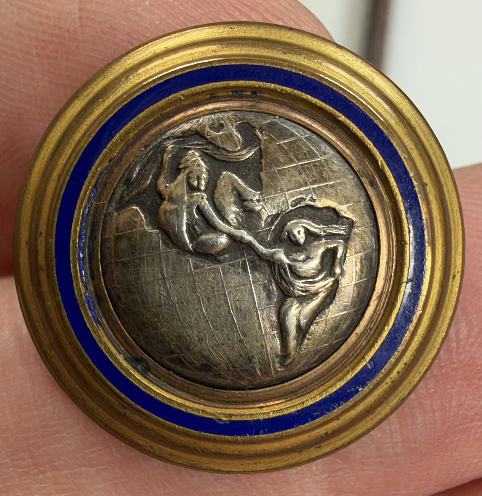 1901 Original Pan American Exposition Coat Uniform Police Security Button Rare 1901 Original Pan American Exposition Coat Uniform Police Security Button Rare