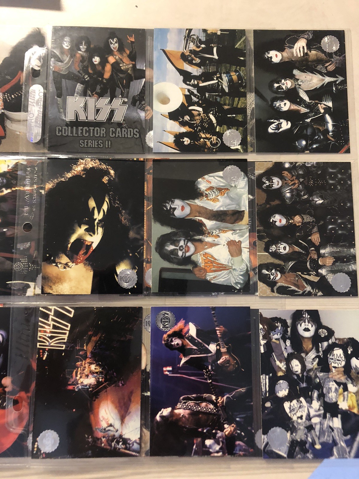 KISS 1998 Cornerstone Collector Trading Cards Series 2 Complete Set 91-180 Rare