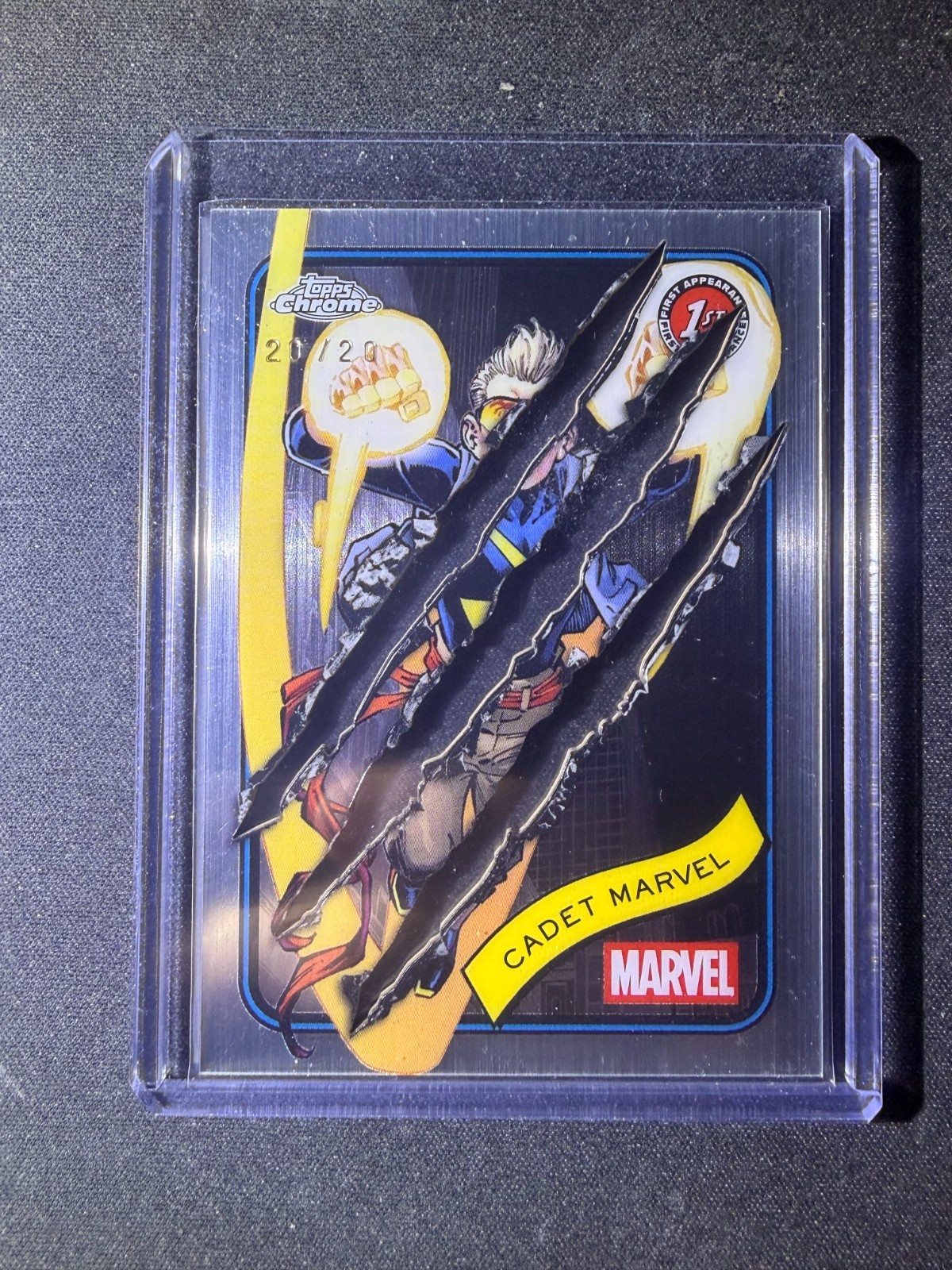 2025 Topps Chrome Marvel Adamantium Cadet Marvel #88 Serial Numbered 20/20 2025 Topps Chrome Marvel Adamantium Cadet Marvel #88 Serial Numbered 20/20