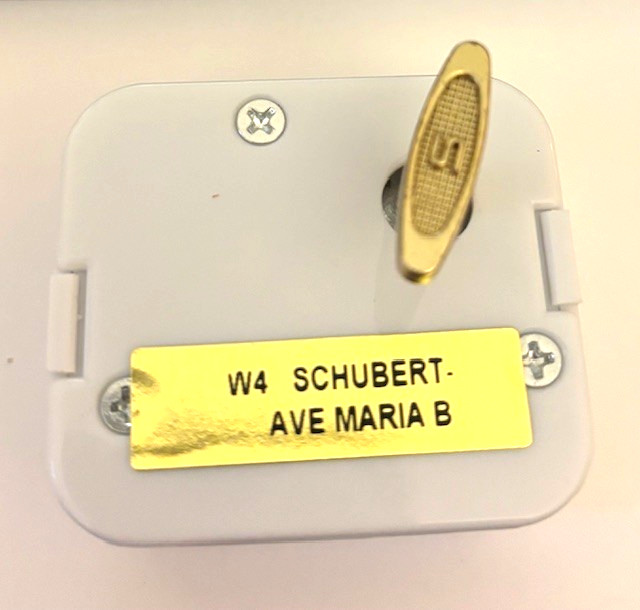 Ave Maria Sankyo Music Box Replacement Movements 18 notes inspirational Ave Maria Sankyo Music Box Replacement Movements 18 notes inspirational
