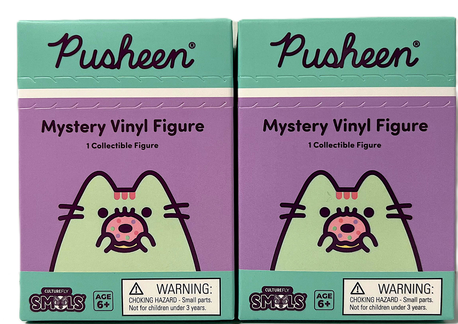 Lot of 2 Pusheen Mystery Vinyl Figure Collectible Cat SEALED CultureFLY 2026 NIB Lot of 2 Pusheen Mystery Vinyl Figure Collectible Cat SEALED CultureFLY 2026 NIB