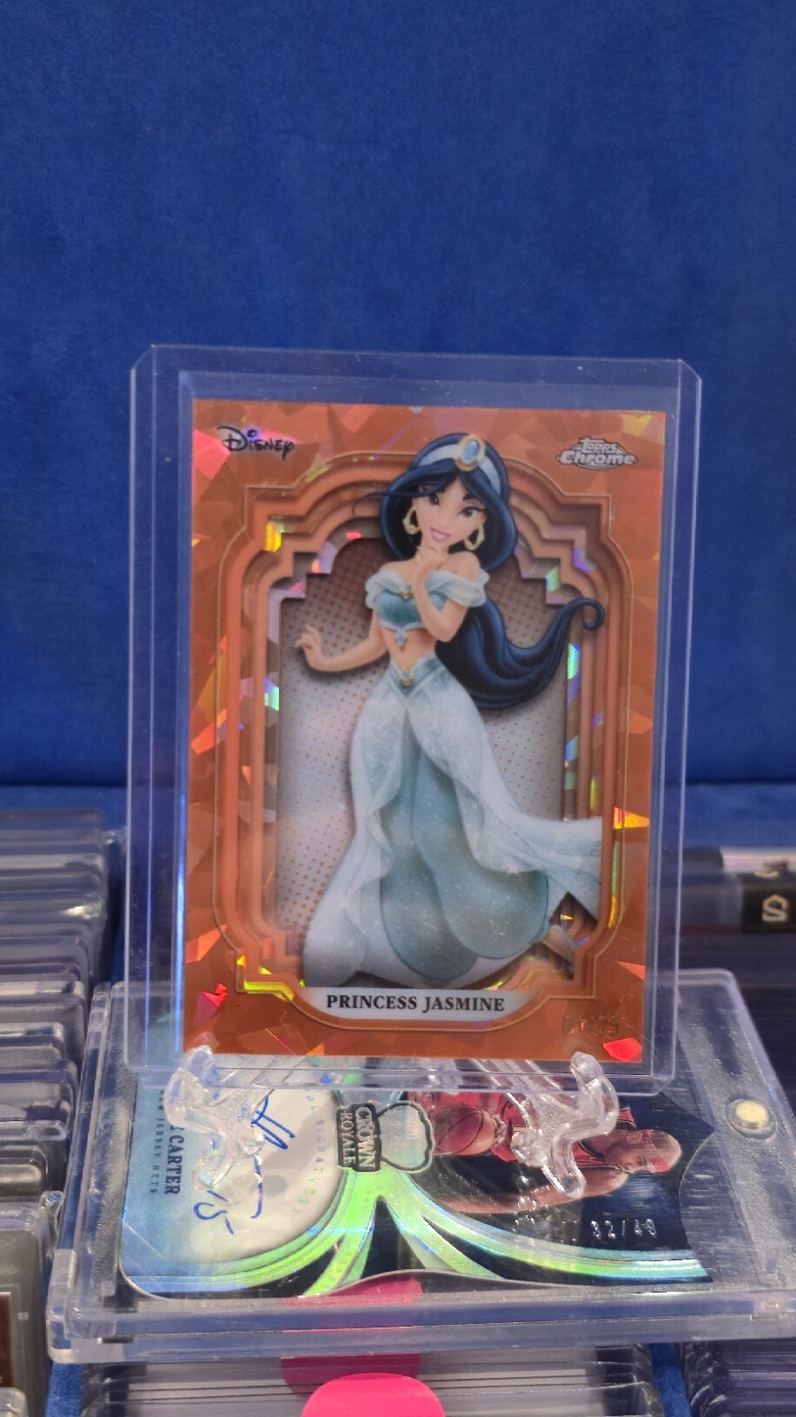 Topps 2024 Topps Chrome Disney Princess Jasmine #55 Serial Numbered 10/25 Topps 2024 Topps Chrome Disney Princess Jasmine #55 Serial Numbered 10/25