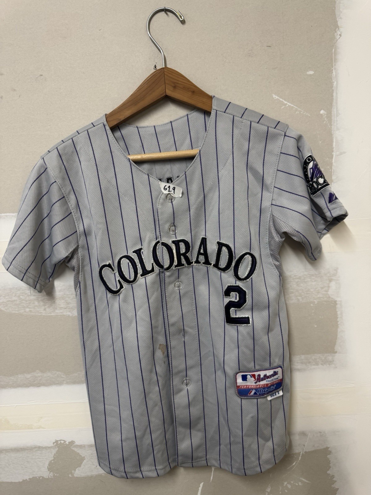 Autographed Troy Tulowitzki Colorado Rockies Majestic Cool Base Jersey