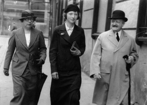 The oldest daughter of Austrian emporer Karl Adelheid Habsburg at - Old Photo